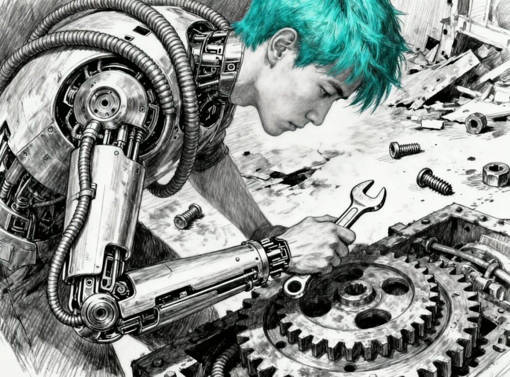 フランキー　劇画　モノづくり