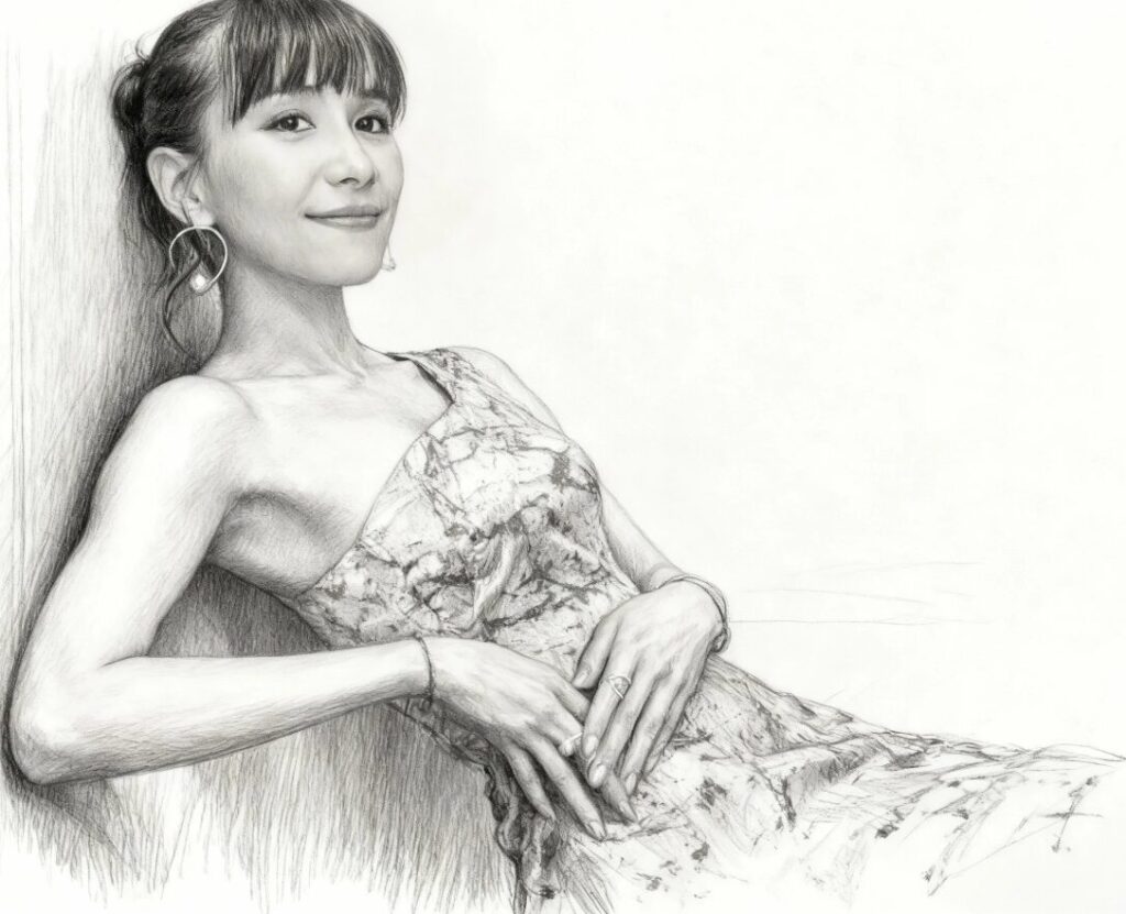 壁にもたれかかる　あーちゃん