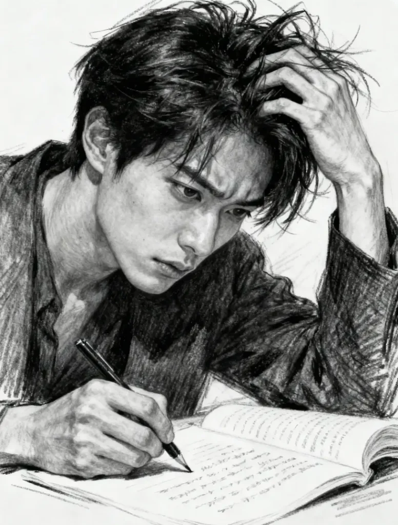 檀一雄　執筆中