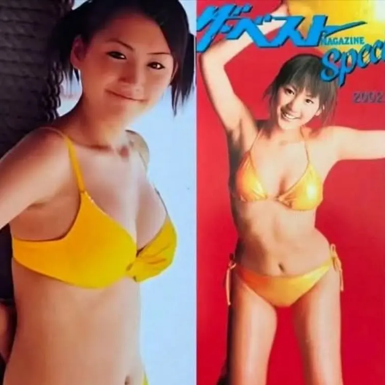 綾瀬はるか　ゴールド水着