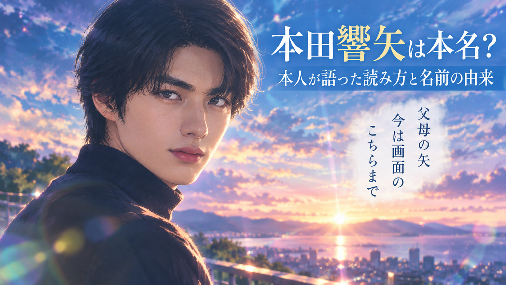 本田響矢名前