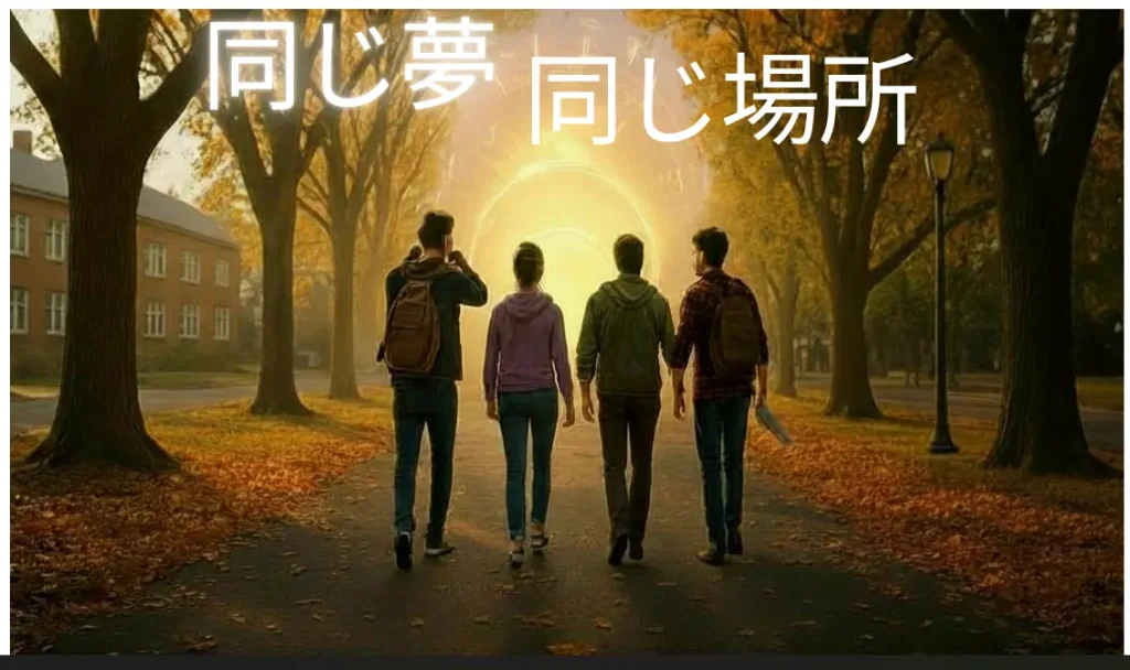 同じ夢 同じ場所