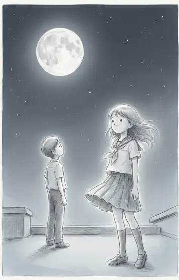 君は月夜に光り輝く
